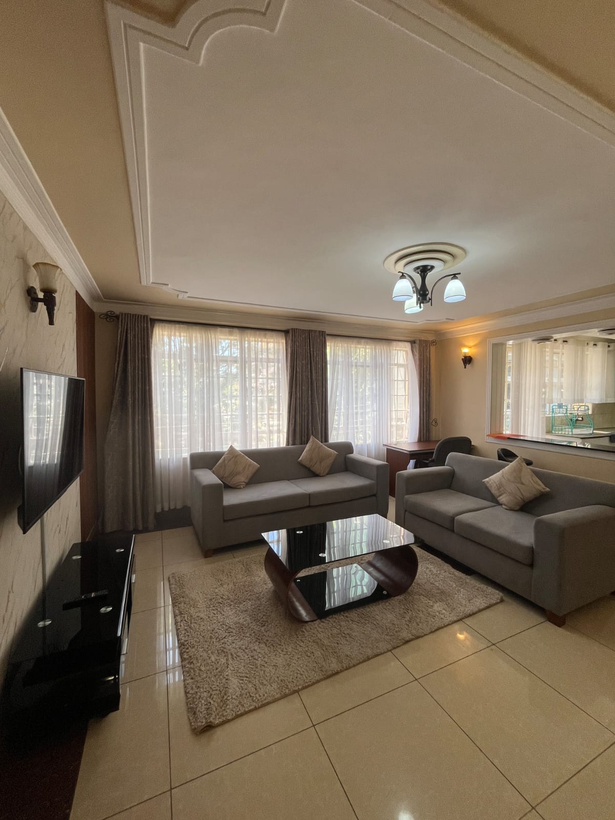 Acacia Apartments Furnished 1 Bedroom Apartment for Rent near Sarit Centre, Stima Lane, Lower Kabete (#10220012603)